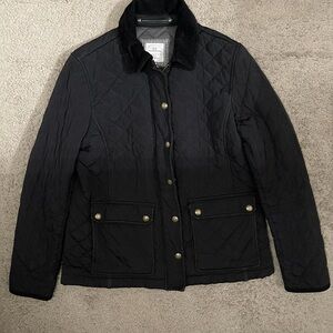 Vineyard Vines Black Quilted Women's Jacket